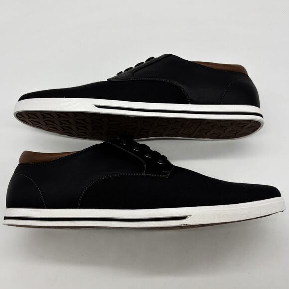 Bruno Marc Shoes Mens 9.5 Rivera-01Black Business Casual Lace Up Loafers Oxford - Picture 3 of 8